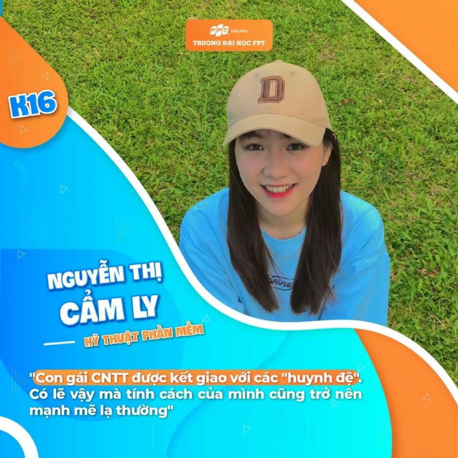 Nguyễn Thị Cẩm Ly - K16, ngành Kỹ thuật Phần mềm